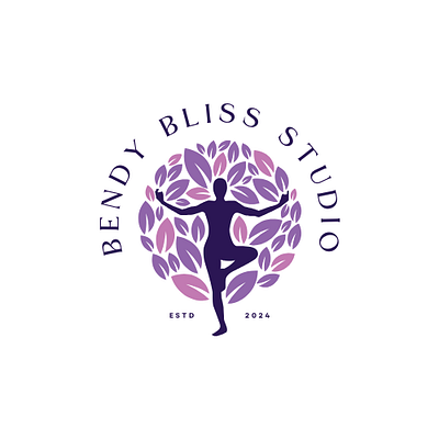 Bendy Bliss 3d animation branding design graphic design illustration logo meditation motion graphics release stressrelease studio ui vector yoga