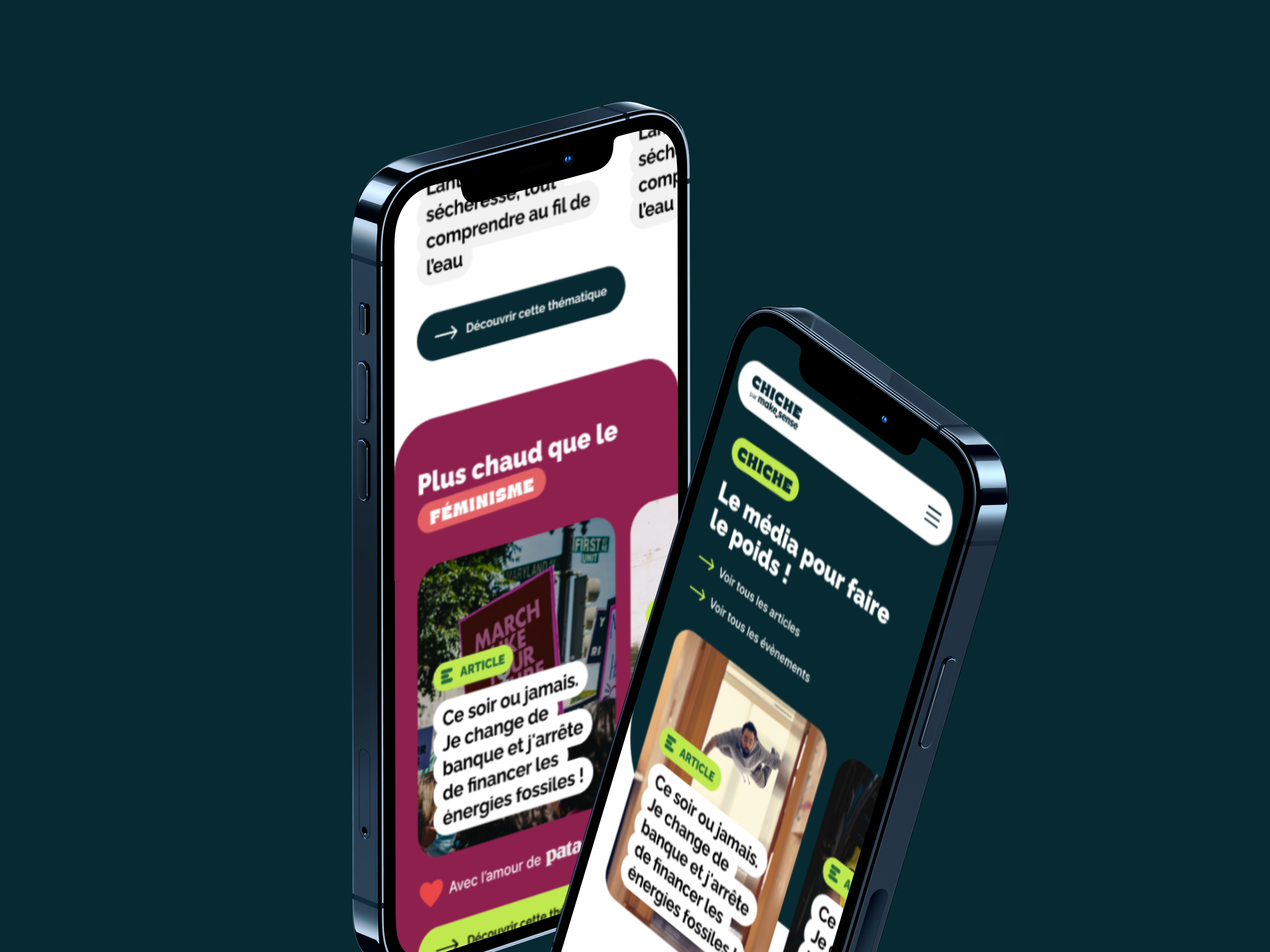 Chiche by Make Sense  – Redesign