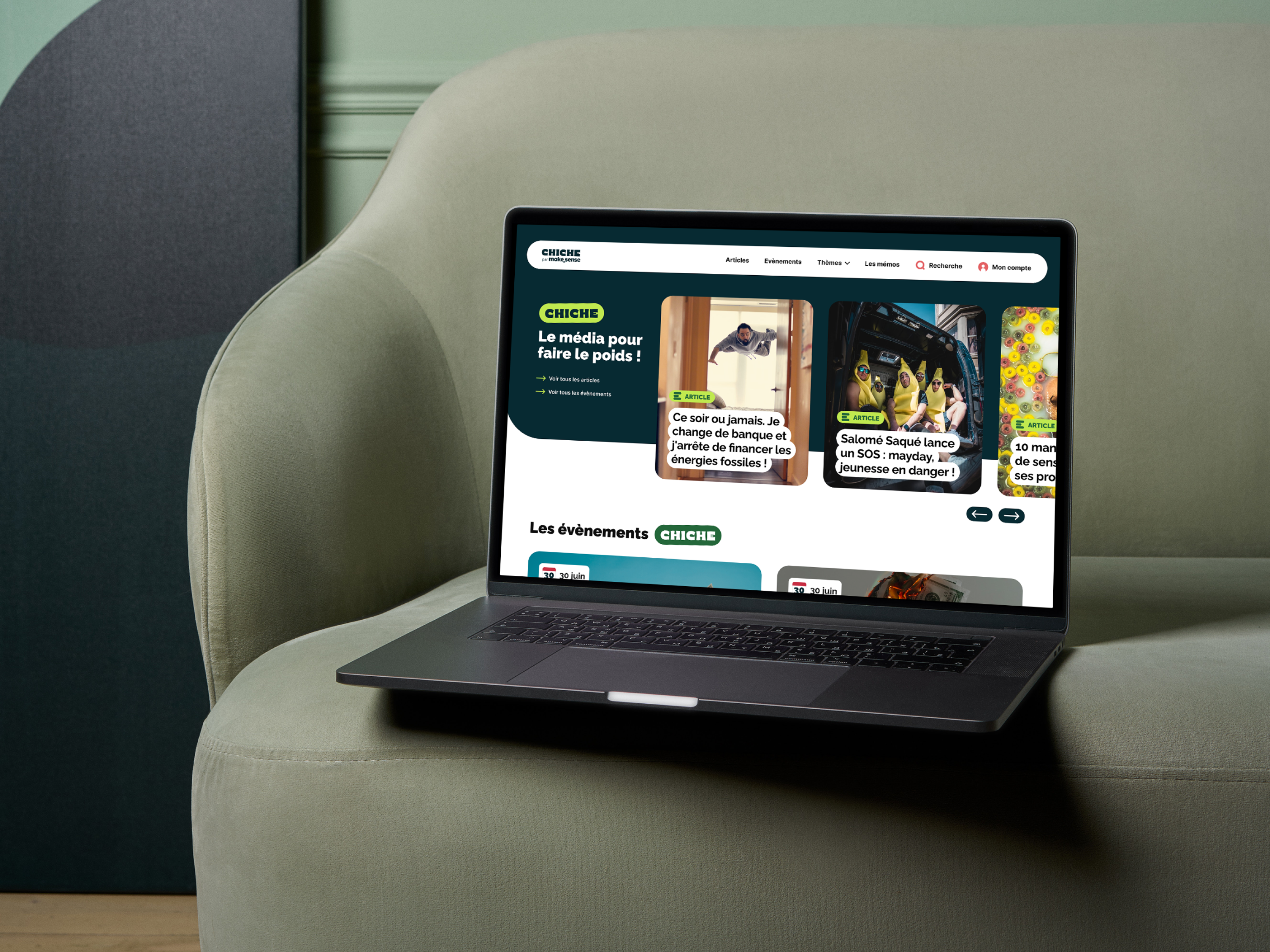 Chiche by Make Sense – Redesign