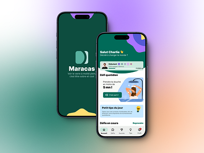 Mobile App - Maracas application design environnement ui