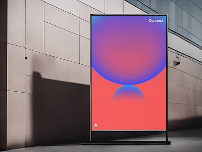 Connect brand brand alphabet connect gradient graphic design illustration spaceship vector