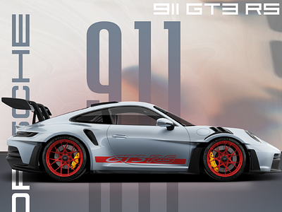 PORSCHE 911 POST 3d ai animation branding car post design graphic design illustration logo motion graphics post social media post typography ui ux vector