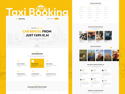 Taxi Booking cab cab booking car driver my cab online taxi booking texi uiux design website