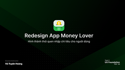 Redesign App Money Lover ui ux