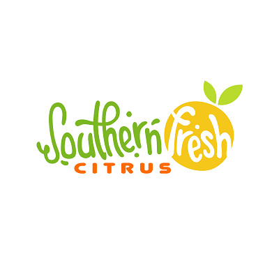 Southern fresh citrus logo design branding graphic design illustration logo logodesign vector