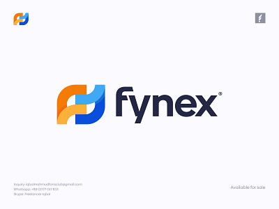 FN Modern Lettermark Logo Design | Branding | Logo Designs brand identity branding corporate design finance flogo fn logo freelancer iqbal lettermark logo logo design logo designer logo mark minimal modern logo n logo symbol tech logo typography vector