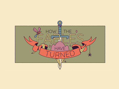 How the fables have turned 2d design illustration old tale vector women womens day