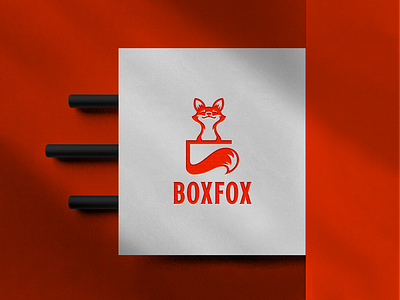 Box Fox Logo Design box logo creative logo delivery logo fox logo icon logo logo mascot logo modern logo simple logo unique logo