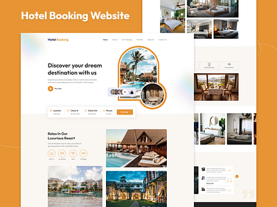 Hotel Booking booking hotel hotel room online booking web design website