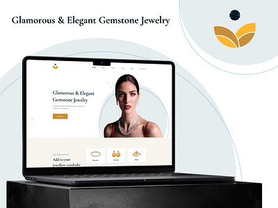 Jewellery Website gold jewellery jewellery design rose gold silver ui ux web design website