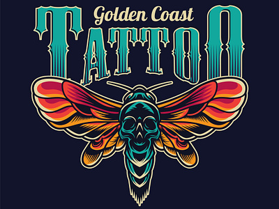 Gold Coast Tattoo Branding, Logo, Apparel, Signage and Magazine branding clothing graphic design logo print design storefront tattoo