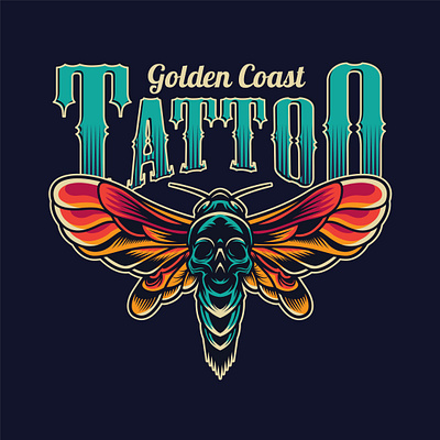 Gold Coast Tattoo Branding, Logo, Apparel, Signage and Magazine branding clothing graphic design logo print design storefront tattoo