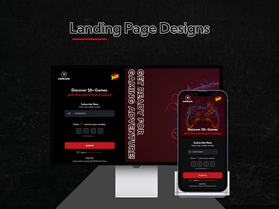 Subscription Landing pages branding graphic design landing pages mobile ui subscription subscription pages ui ui ui design uiux website