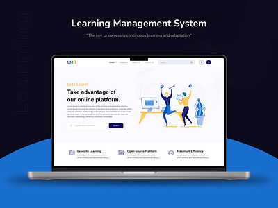 Learning Management System design learning learning management system management ui ux web design website