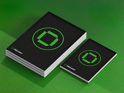 Dekart Rebranding alexeymalina b2b branding b2b company construction company corporate design corporate identity dekart layout design malina branding monogram notebook stationary design