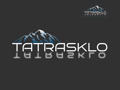 Tatrasklo branding graphic design logo