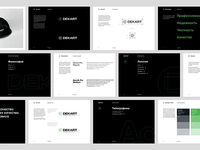 Dekart Rebranding alexeymalina b2b branding b2b company brad platform brand guides brand manual brandbook construction company corporate design corporate identity dekart layout design malina branding strategy