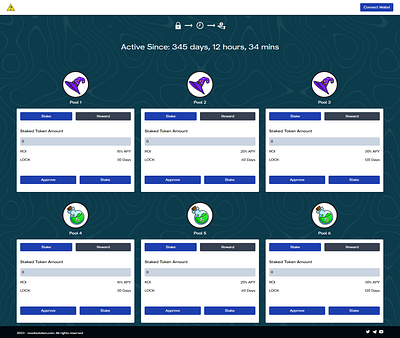 Voodoo Token Staking Platform blockchain crypto design figma metaverse pulsechain uiux user interface web3