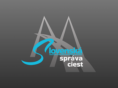 Slovakia road maintenance branding graphic design logo