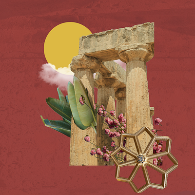 Corinth - Collage collage graphic design