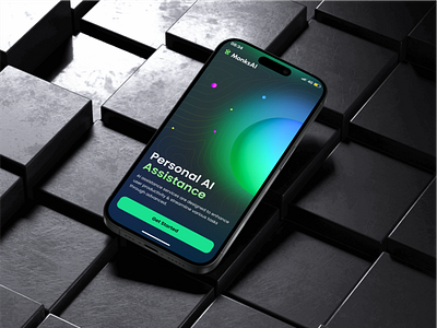 Personal AI Assistant Mobile App UI Design