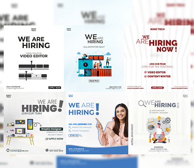 Hiring Social Media Post ads design advertising banner ads design banner design branding creative ads creative design design graphic design hiring ads hiring banner hiring banner design ads hiring banner template hiring social media post social media social media post