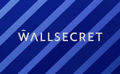 Wallsecret Branding alexeymalina consumer branding crown logo lettering logo deisign malina branding naming stripes wallcoverings logo wallpaper brand wallpaper logo wallsecret