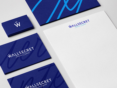 Wallsecret Branding alexeymalina business cards calligraphy cosumer branding crown logo descriptor interior expert letterhead malina branding monogram starinary design visual identity wallpaper brand wallpaper logo wallsecret