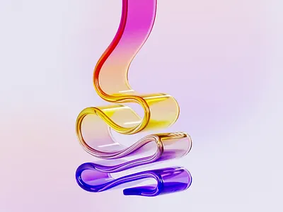 🎗 Liquid Glass 3d 3drender animation blender digitalart motion graphics visualization