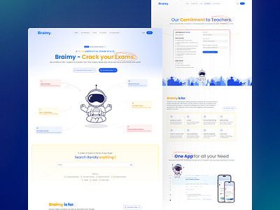 Braimy - An EdTech Platform [Designed by Amoeba Labs] amoeba labs design agency in nepal ui ui design uiux design ux ux design ux research