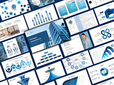 Business- PowerPoint Presentation Template and Infographics animation branding business graphic design powerpoint presentation template