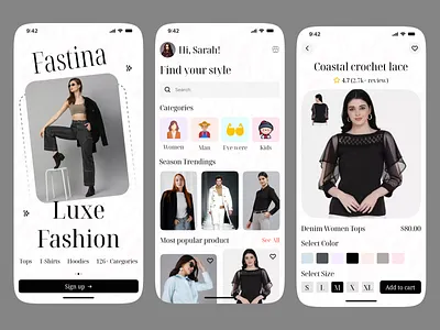 Product Mobile App Design black branding branding app community design discover dress figma design mobile app modern product product app trending ui uiux mobile app ux world