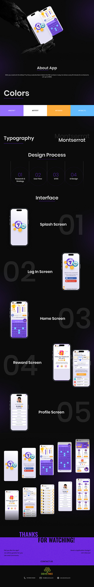 Make money with Lucky Numbers app branding design game illustration mobile app mobile app development mobile application ui web development