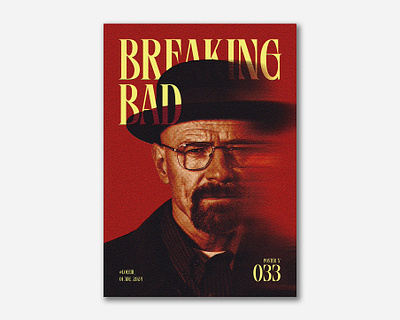 Breaking Bad | Poster 033 breaking bad design graphic design poster red serie walter white