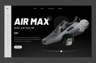 Shoe Landing Page dribbble mobile design product design ui uiux ux wed design