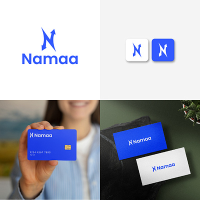 Namma Payment App Logo Design (Unused) banking logo company logo iconic logo letter logo logo minimal logo payment logo transaction logo wordmark logo