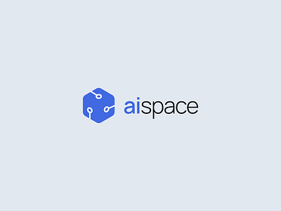 Logo Design for aispace ai artificial intelligence branding flat design graphic design logistics logo logodesign minimal ui