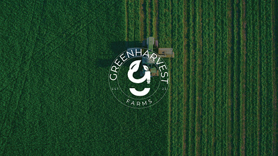 GREEN HARVEST FARMS branding branding identity company identity company profile flyer design graphic design logo logo design logo identity and branding poster design