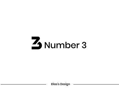 Number 3 Logo or 73 branding design graphic design illustration letter logo logo logo design number 3 number 73 vector