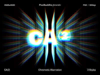 Chromatic Aberration Effect abberation chromatic chromatic abberation crt cyber distortion download effect filter glitch lens logo matrix motion photoshop pixelbuddha psd template text tv