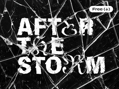 Grunge Broken Text Effect broken cracked cracks damaged download effect fragments free freebie glass grunge photoshop pieces pixelbuddha psd shattered smashed template text