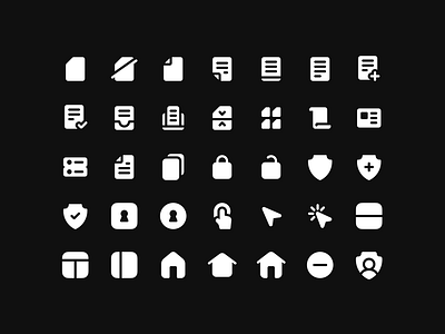 Essential Icons - Lookscout Design System clean design design system figma icon set icons layout lookscout vector