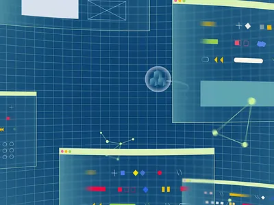 dApps - short 2 3d abstract animation bank bitcoin blockchain coding coin computer crypto dao defi explainer video fintech illustation motion graphics open source solana styleframe web3