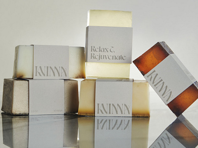 Kvinna Soap Wrap Design arkansas branding design flat hunter oden label design luxury soap typography