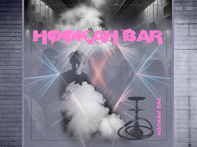 Hookah Bar - version 3 ads banner banner design graphic design poster