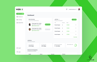 Werkx app design ui ux uxdesign