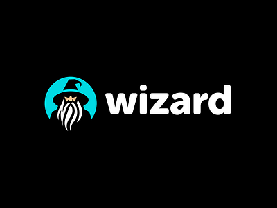 Wizard Logo design for Magic Games ai branding game games gaming icon identity logo logo design logo designer magic magician mascot minimal modern mystic sorcerer symbol wizard