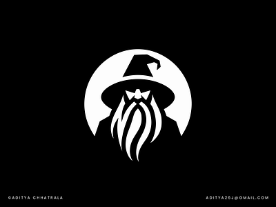 Wizard Logo design for Magic Games ai branding game games gaming icon identity logo logo design logo designer magic magician mascot minimal modern mystic sorcerer symbol wizard