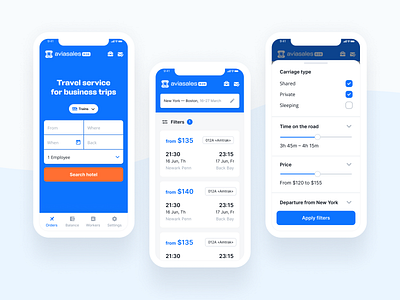 Business Travel Service app design booking platform booking system business travel app business trips corporate travel interactive design journey planner mobile ui design ticket reservation train booking travel dashboard travel filters travel management travel platform trip planner ui user interface ux design