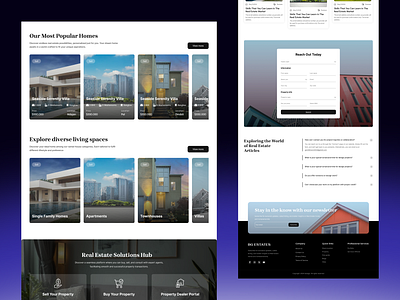Real Estate Web Design: User-Centric & Captivating design ui uiux deisng user experience user interface